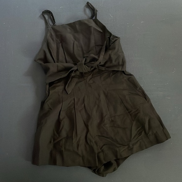 Madewell Tie-Waist Romper NWT - Picture 8 of 10